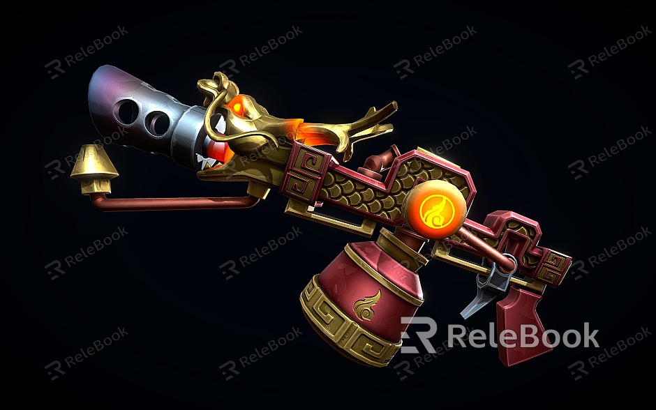 dragon gun flame thrower model