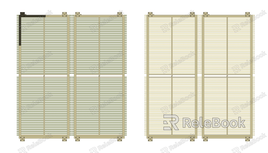 Modern blinds model