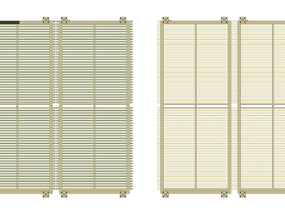 Modern blinds model