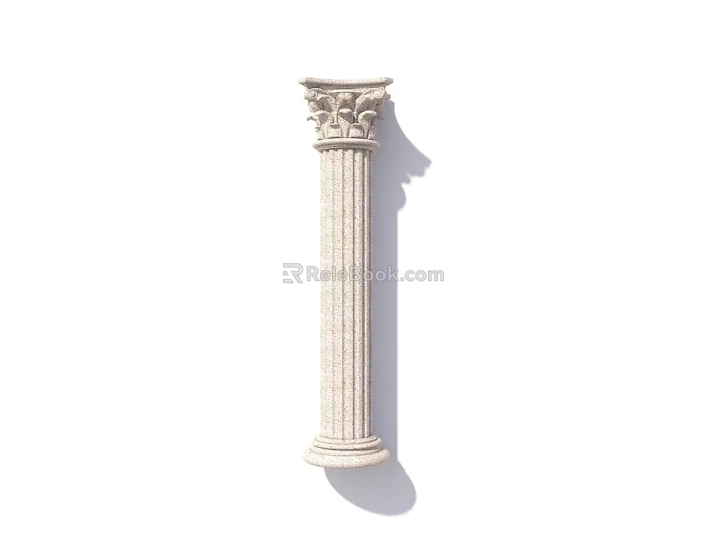 European Roman Column 3d model