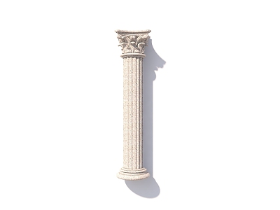 European Roman Column 3d model