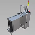 Full-automatic board-upper machine 3d model