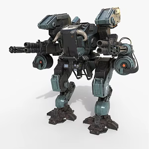 Mecha sci-fi mecha 3d model