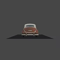 Rusty Vintage Classic Car With Retro Design And Rustic Exterior Details