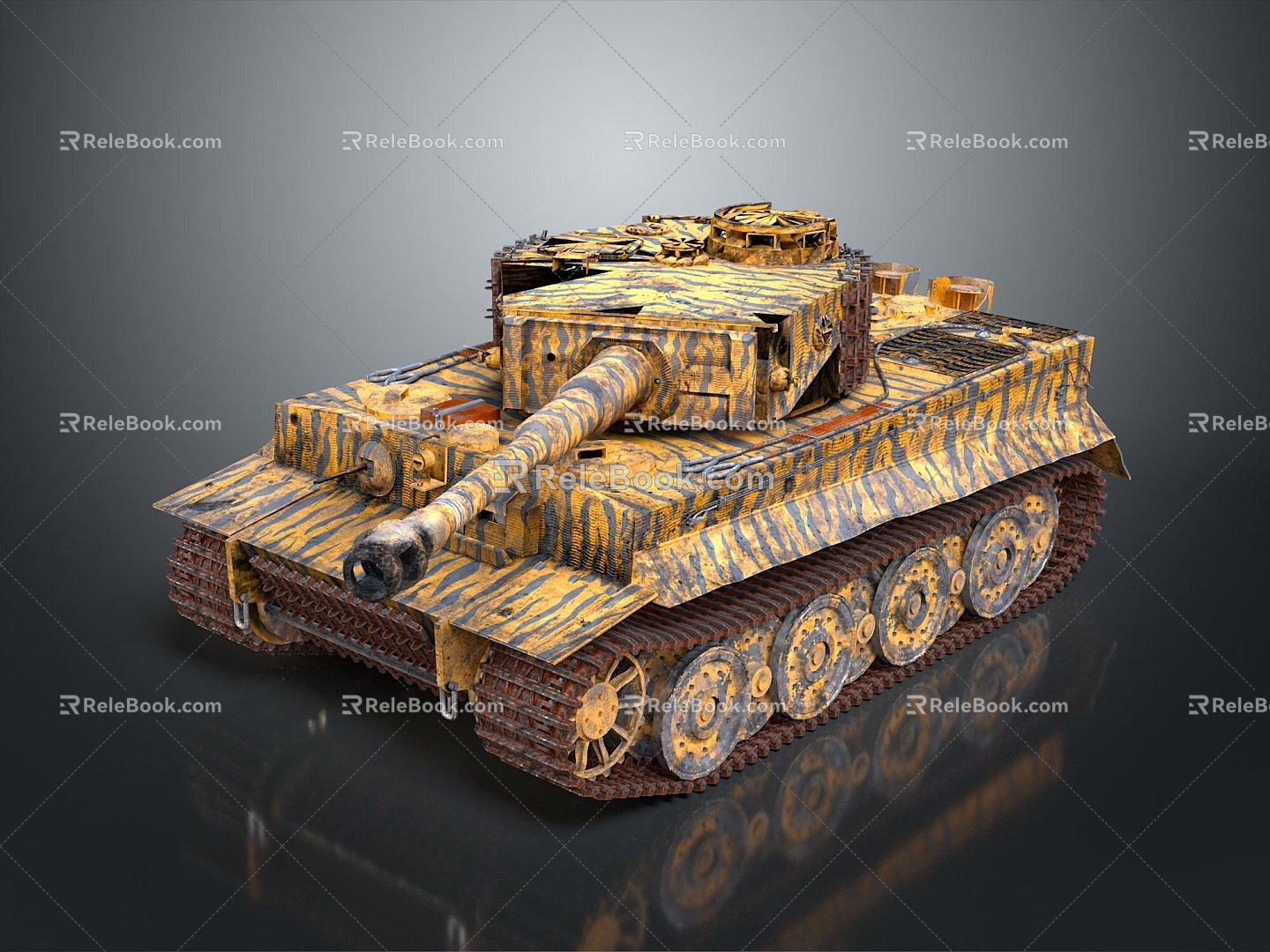 Light Tank Light Armored Tank Modern Tank World War II Tank World War I Tank Heavy Tank 3d model