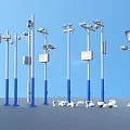 Surveillance camera probe 3d model