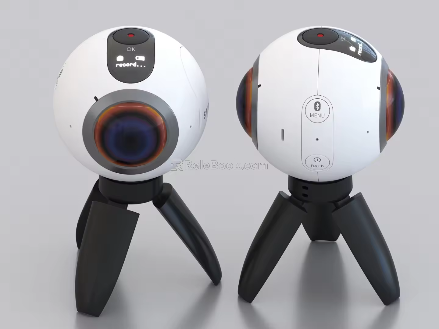 360 camera motion camera panoramic camera pan-tilt camera monitoring 3d model