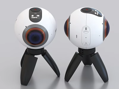 360 camera motion camera panoramic camera pan-tilt camera monitoring 3d model