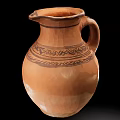 Practical Hardware Tool Metal Pitcher With Decorative Patterns And Handle