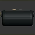 Two Design Types Of Household Appliance Components With Transparent Grid And Black Cylindrical Bodies