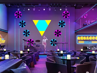 INDUSTRIAL LOFT BAR 3d model