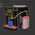 Modern Black Coffee Machine With Digital Display And Silver Water Tank