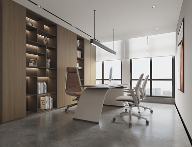 Office of Hyundai Operations Director 3d model