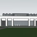 Modern Activity Center 3d model