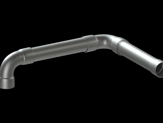 Modern Piping 3d model