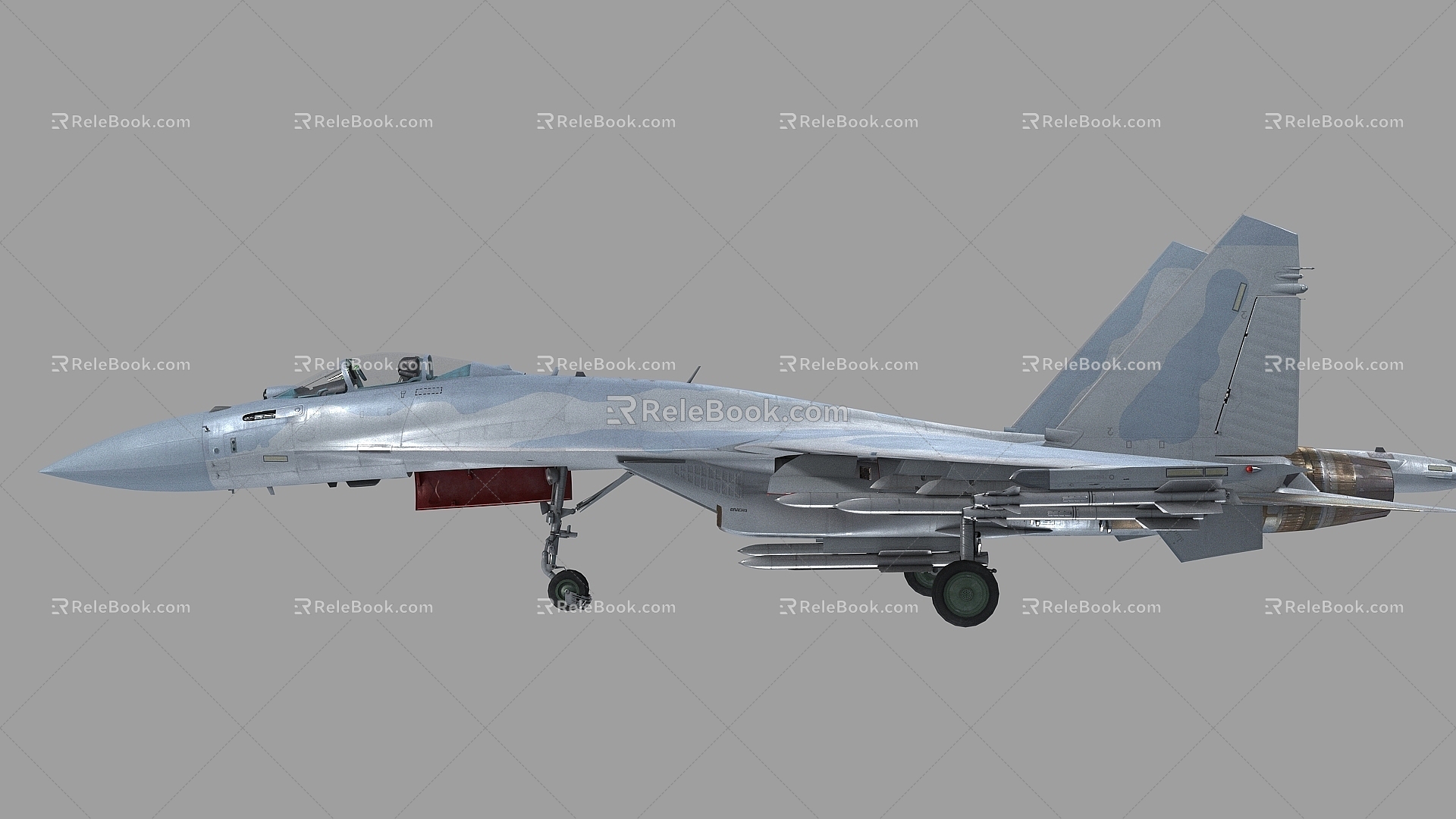 PBR Su 35 11 Coated Su 35 Cy35 Cy35 Fighter 3d model