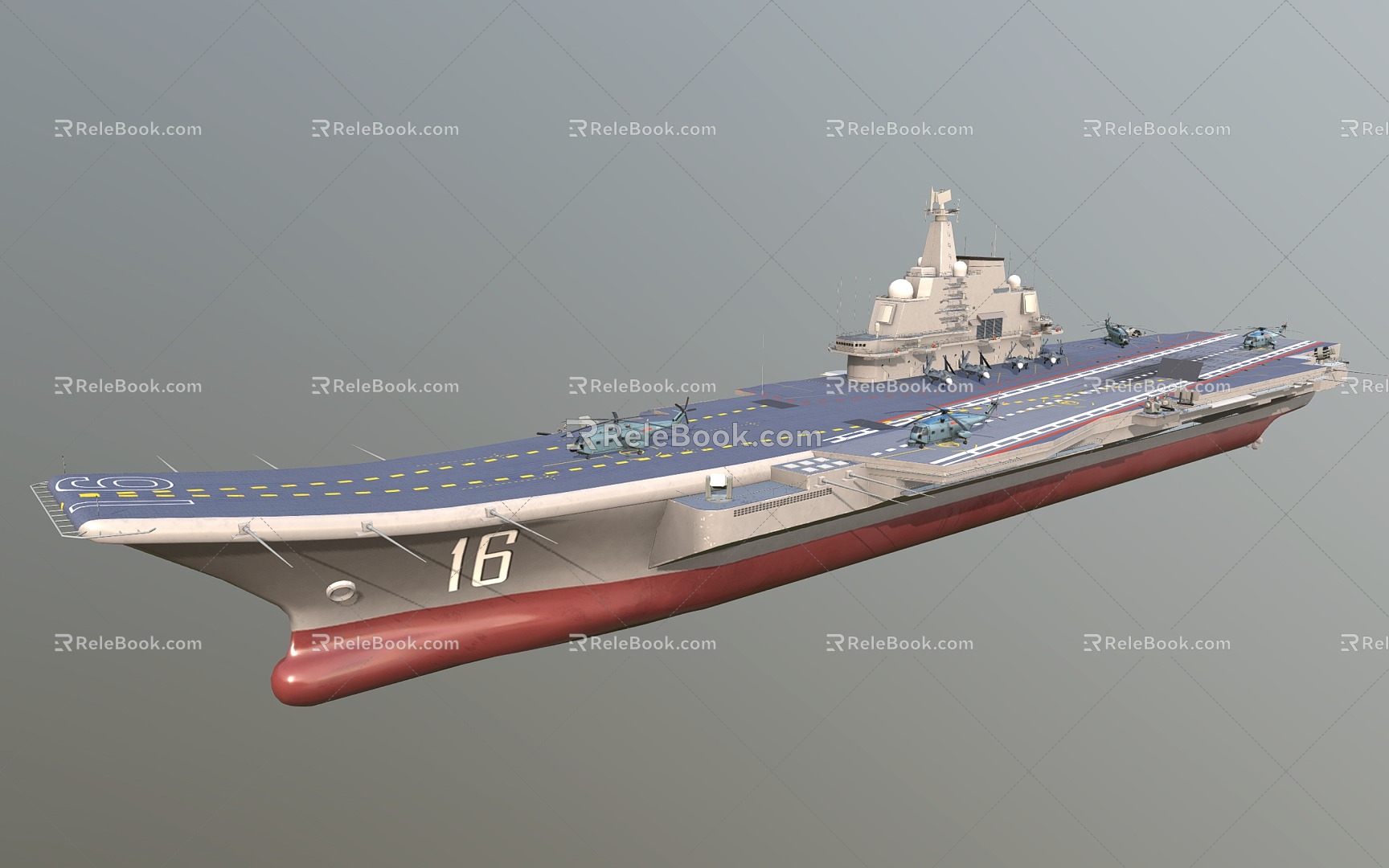 Liaoning aircraft carrier type 001 aircraft carrier domestic aircraft carrier 3d model