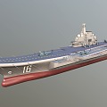 Liaoning aircraft carrier type 001 aircraft carrier domestic aircraft carrier 3d model