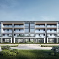 New Chinese Style Overlay Villa 3d model