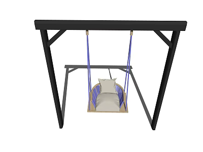 Modern Swing Chair Swing 3d model