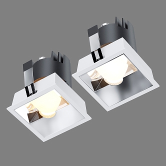 Minimalist downlight 3d model