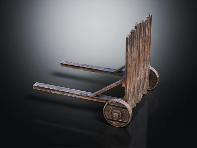 Industrial LOFT Trolley Rack Car Board Wagon 3d model Industrial LOFT Trolley Rack Car Board Wagon 3d model