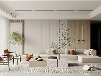 The Silent Living Room 3d model