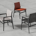 Poliform PANEMA Single Chair Dining Chair 3d model