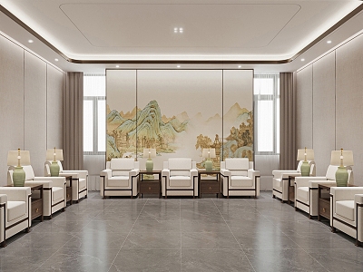 New Chinese Reception Room model