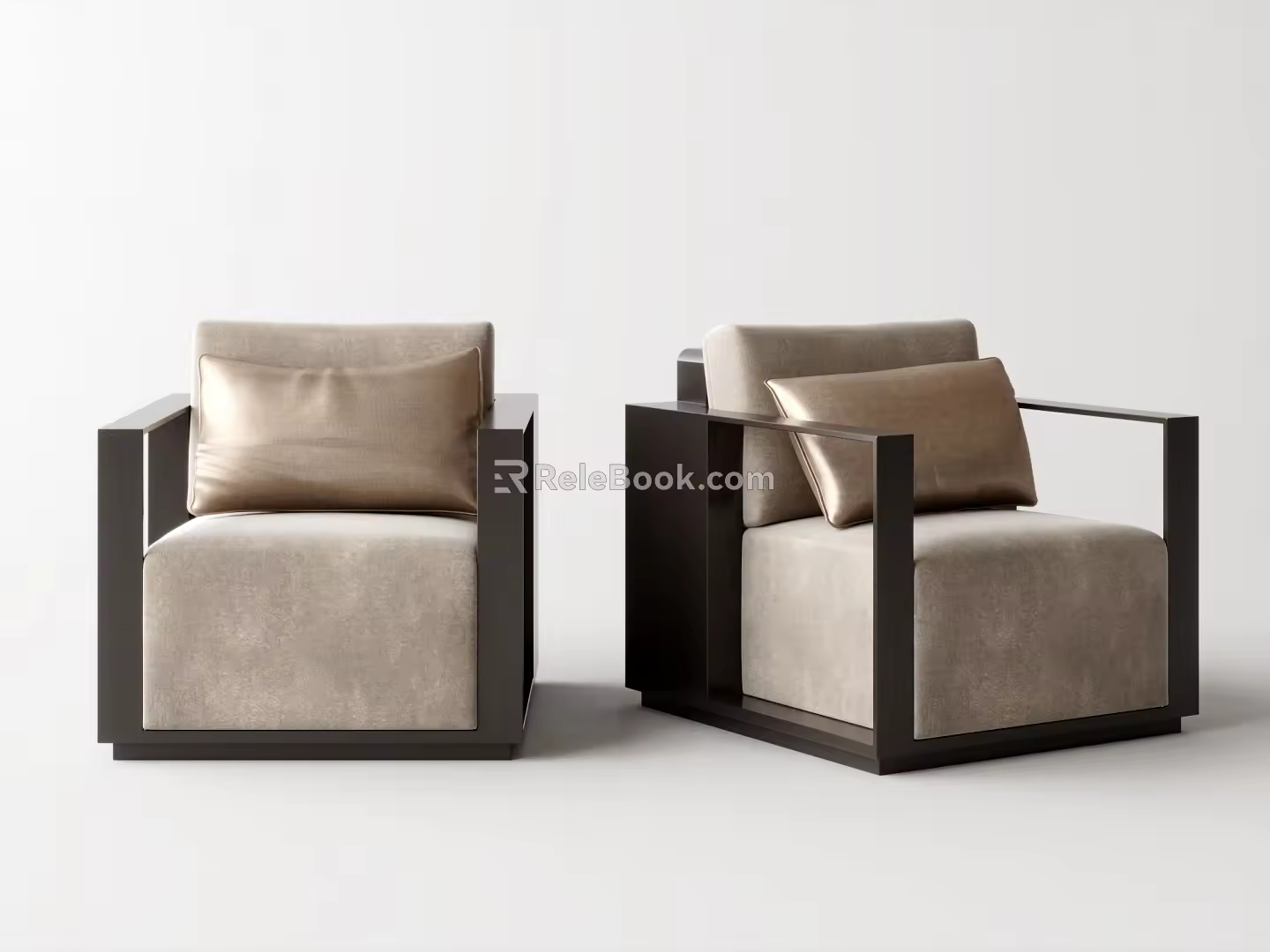 Single sofa 3d model