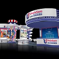 Modern Exhibition Booth Exhibition Exposition 3d model