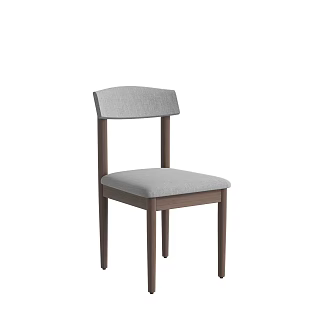 Minismal Restaurant Dining Chair 3d model