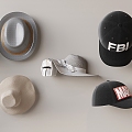 hat baseball cap sun hat top hat 3d model