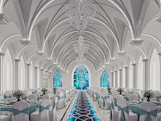 Jane Ou Ballroom 3d model