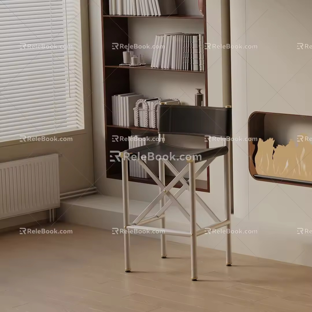 Modern Bar Chair 3d model