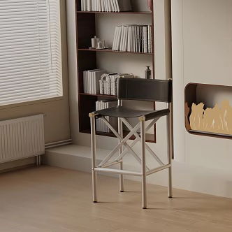 Modern Bar Chair 3d model
