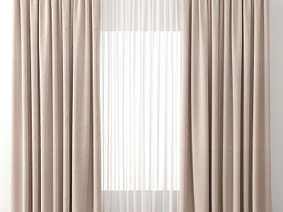 Modern Curtain Fabric Curtain model