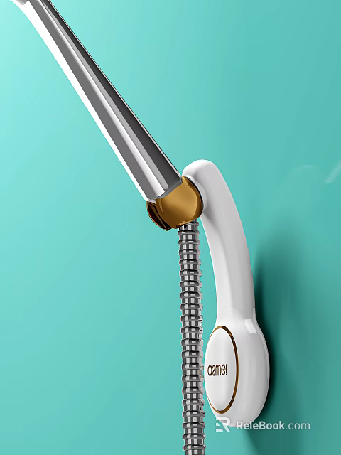 Modern Bathroom Cabinet Rack With Stylish Design And Durable Storage Function 3d model