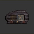 Radio Portable Radio Desk Radio Full Band Radio AC Radio 3d model