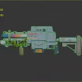 Science Fiction Weapon Future Weapon Science Fiction Equipment Concept Weapon Next Generation Weapon Next Generation Equipment 3d model