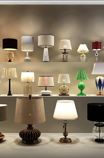 Modern Table Lamp Table Lamp Decorative Lamp Bedside Lamp Luxury Classical Lamp Combination 3d model