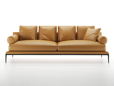 Modern double sofa model