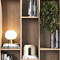 Cabinet with shelf 088 3d model