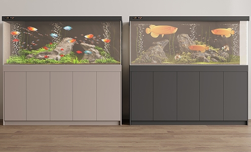 aquarium 3d model