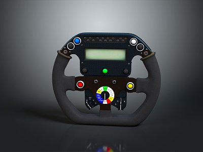 Steering wheel car steering wheel car parts life supplies 3d model