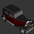 vintage car 3d model