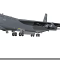 Large Commercial Passenger Airplane Featuring Multiple Engines Landing Gear And Streamlined Fuselage