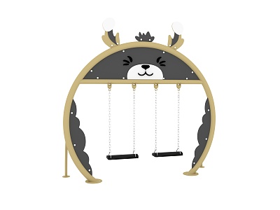 Children's Swing Outdoor Swing Children's Play Equipment Children's Landscape Swing Outdoor Venue Swing 3d model