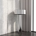 Floor lamp Reading lamp Curtain stone 3d model