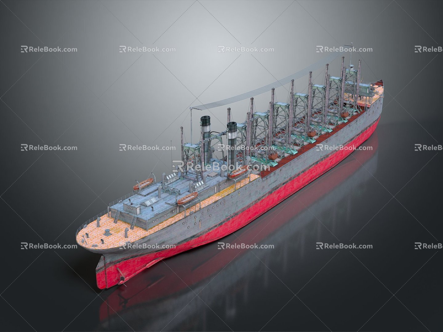 Modern Cargo Tanker Tanker Tanker 3d model